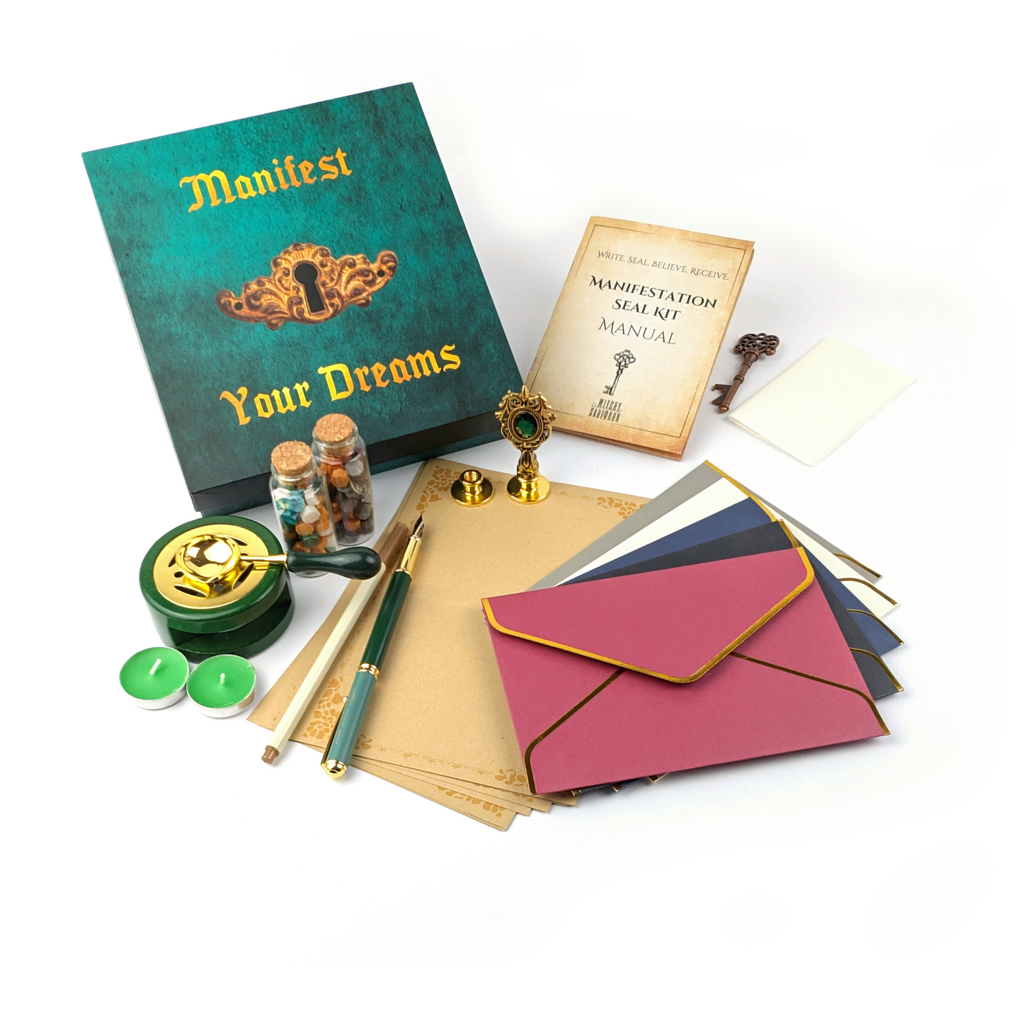 Manifestation Seal Kit – Write, Seal, Manifest Your Dreams