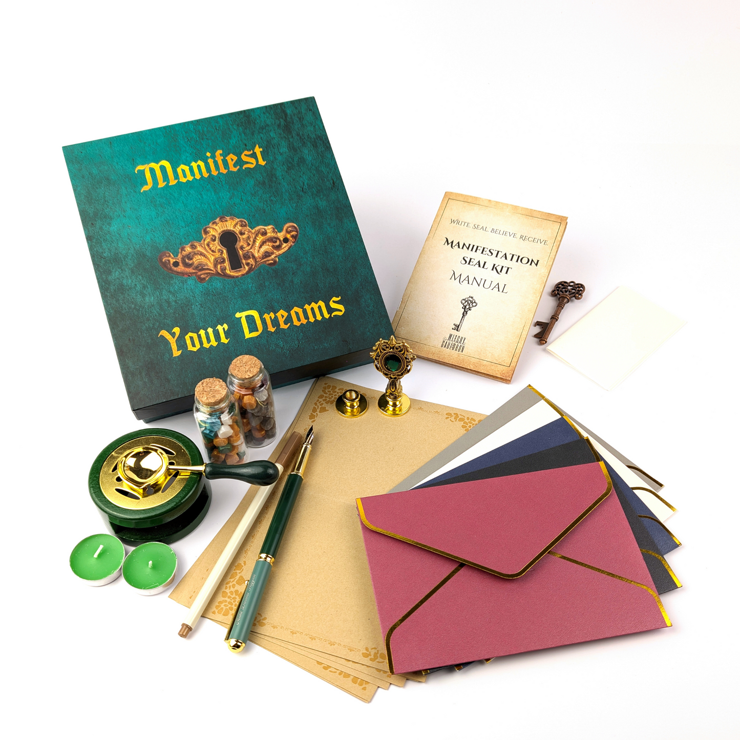 Manifestation Seal Kit – Write, Seal, Manifest Your Dreams