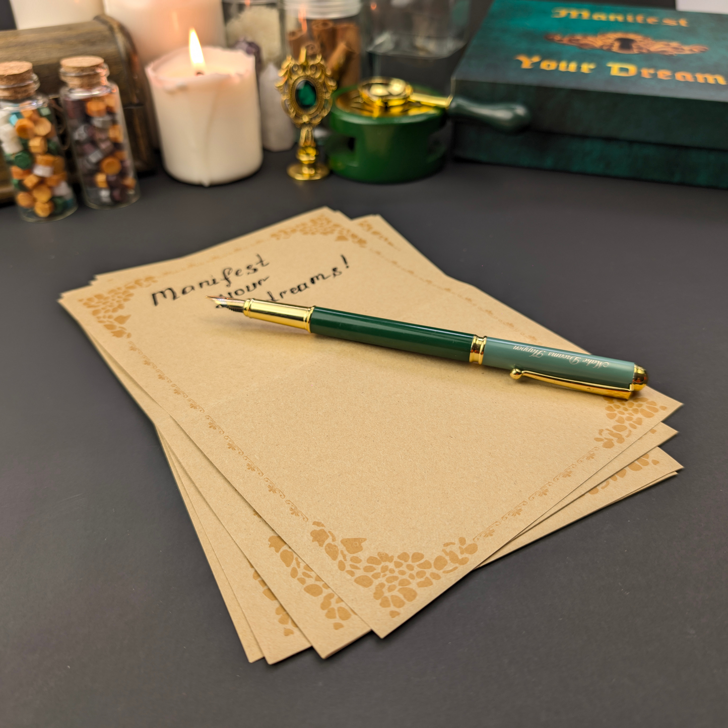 Manifestation Seal Kit – Write, Seal, Manifest Your Dreams