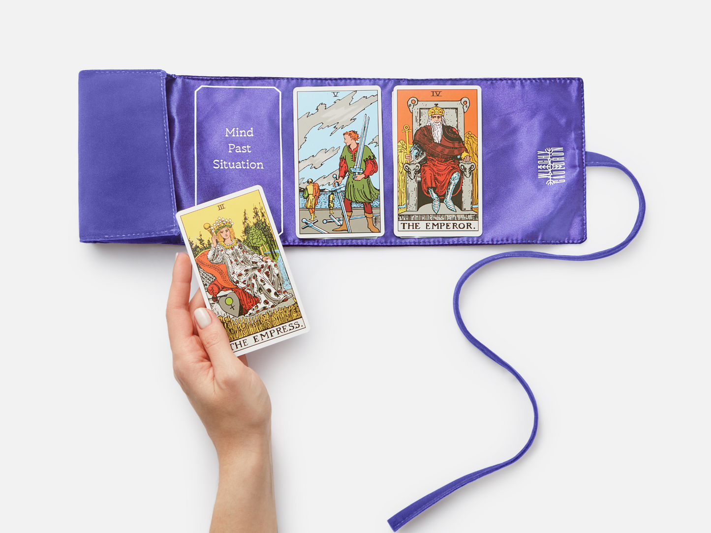 Tarot Wrap with 3 Tarot Spreads Pattern