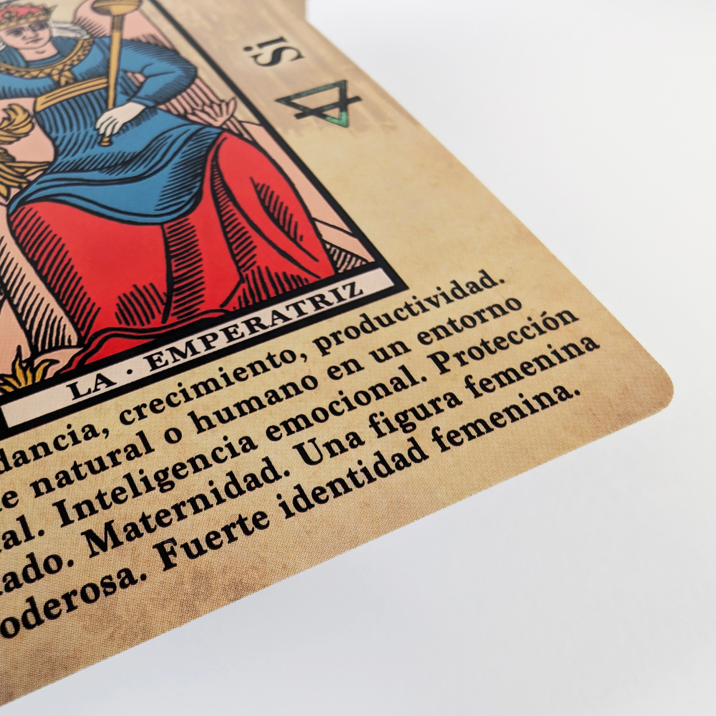 Spanish Marseille Tarot Deck for Beginners with Meanings on Them