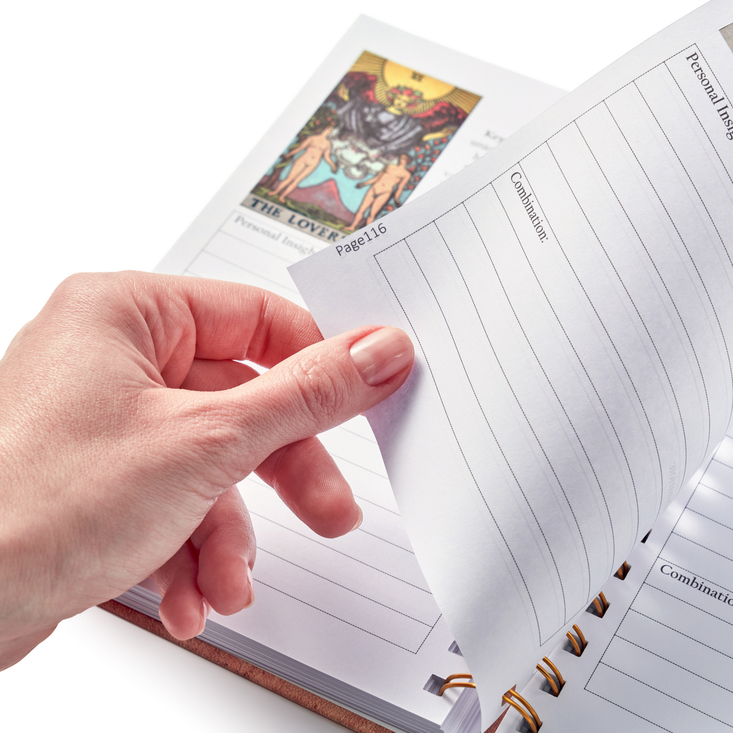 Tarot Journal & Planner with Spread Stickers - Full Set