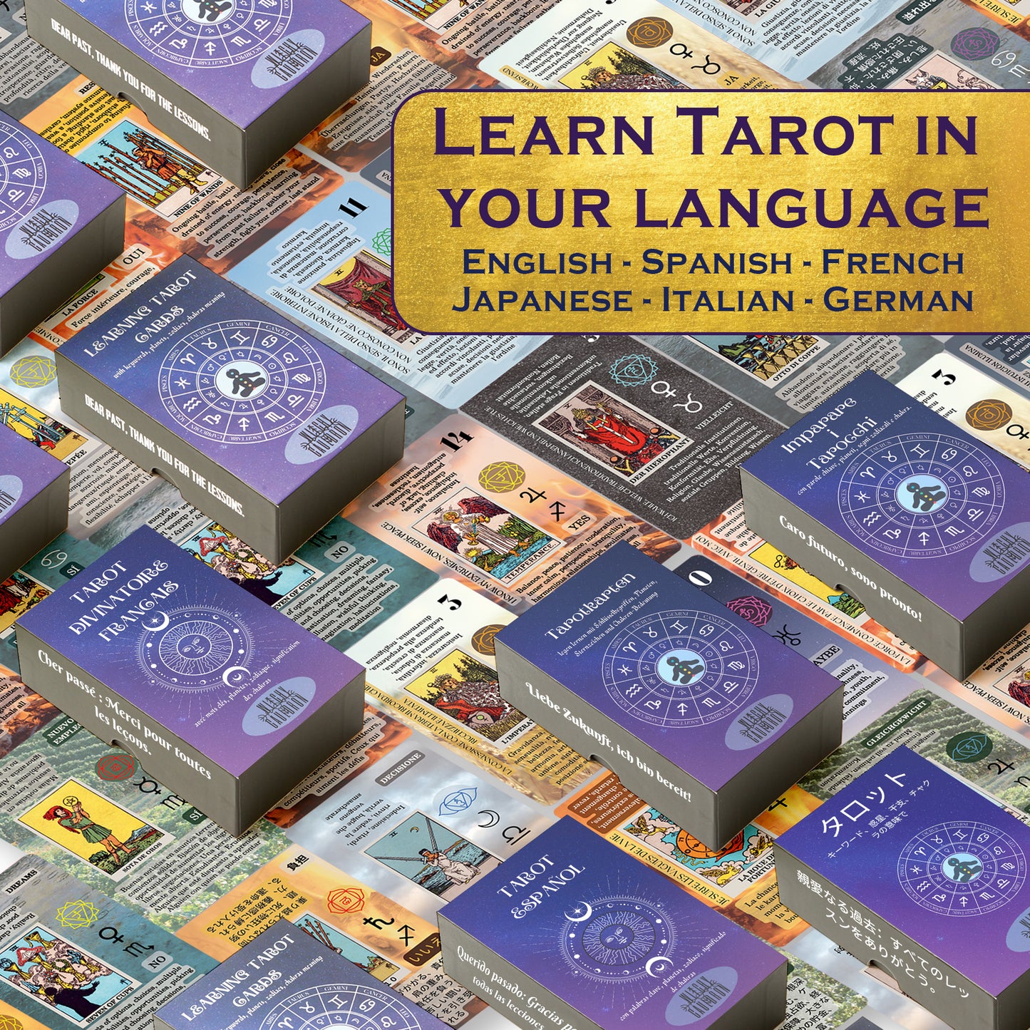 Beginner Tarot Cards with Meanings on Every Card - Detail View