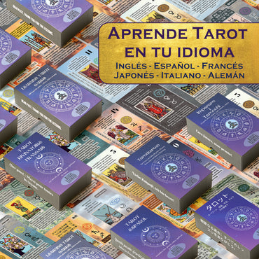 Spanish Tarot Cards for Beginners with Meanings - Back View