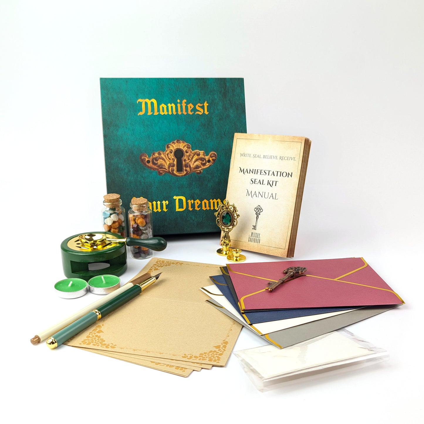 Manifestation Seal Kit – Write, Seal, Manifest Your Dreams