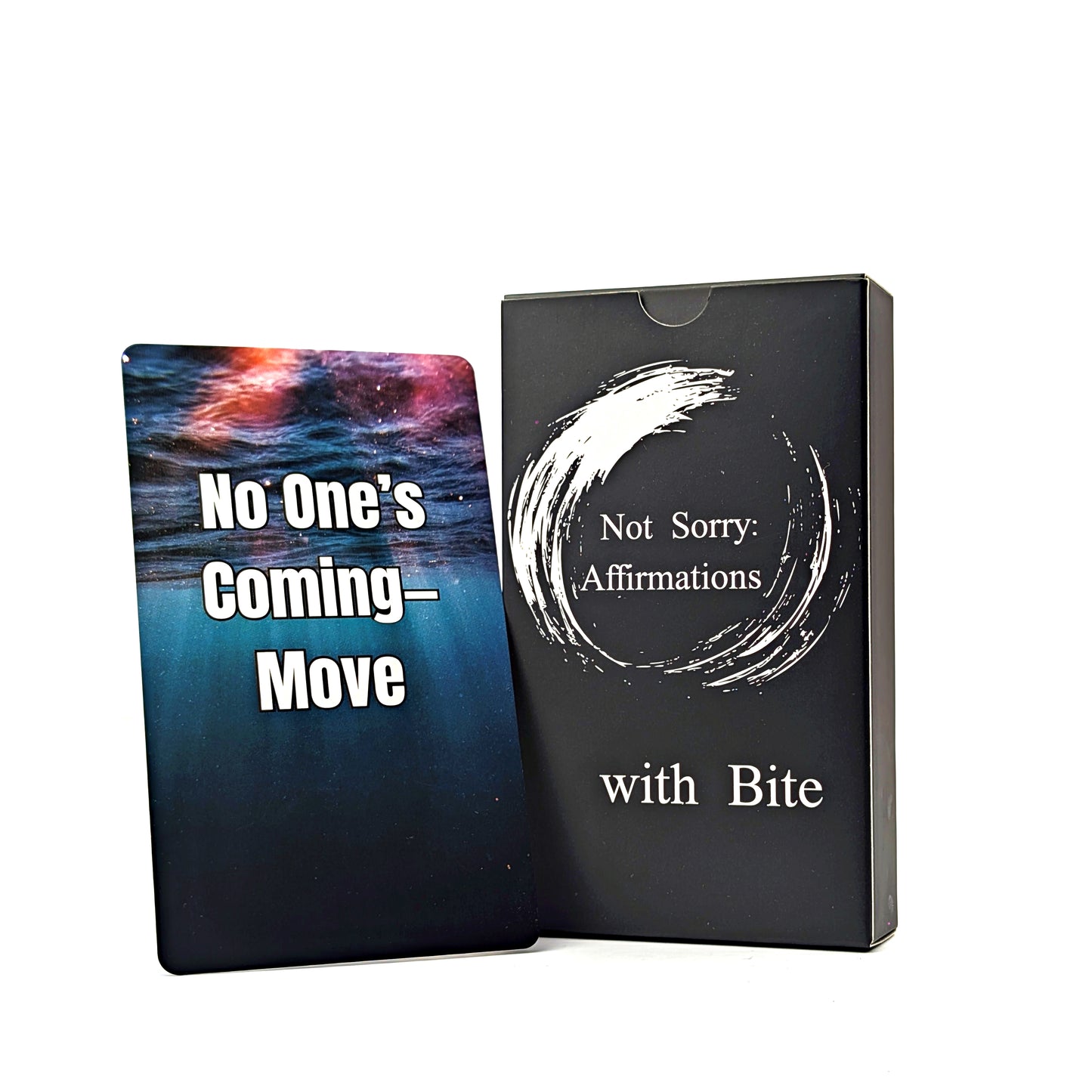 Witchy Cauldron Not Sorry: Affirmations with Bite, 60 Motivational Cards, Tough Love Deck