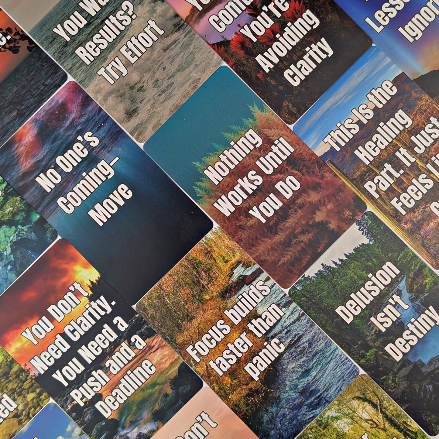 Witchy Cauldron Not Sorry: Affirmations with Bite, 60 Motivational Cards, Tough Love Deck