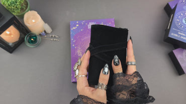Spanish Tarot Learning Set for Beginners (Tarot, Black Wrap, Journal)