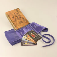 English Tarot Learning Set for Beginners (Tarot, Lavender Wrap, Journal)