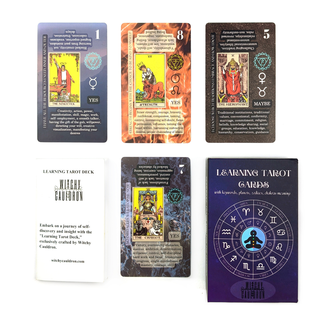 Aprendiendo Tarot, Cartas del Tarot para Principiantes 