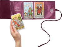 Español Morado Tarot Envoltura con 3 Tiradas de Tarot