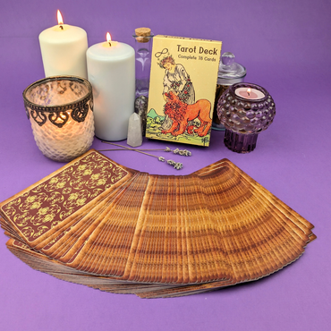 Large Rider Waite Style with Upgraded Classic Design – Witchy Cauldron Tarot Cards Deck