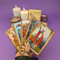 Large Rider Waite Style with Upgraded Classic Design – Witchy Cauldron Tarot Cards Deck