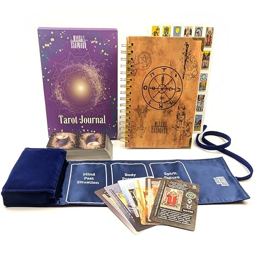 Tarot Learning Set for Beginners – Cards, Wrap & Journal - Material Detail