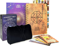 Black Wrap and Beginner Tarot Cards with Meanings – Complete Set