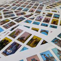 Rider Waite Tarot Stickers - Card Stickers for Journaling