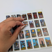 Rider Waite Tarot Stickers - Card Stickers for Journaling