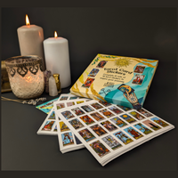 Rider Waite Tarot Stickers - Card Stickers for Journaling