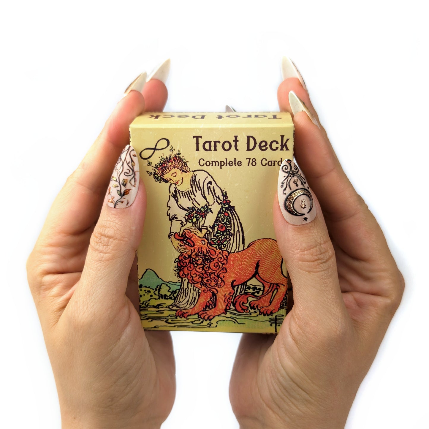 Pocket Rider Waite Oracle Set with Guidebook - Witchy Cauldron Travel Tarot for Beginners