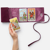Beginner Tarot Cards with Purple Wrap | Tarot Cards for Beginners with Meanings on Them