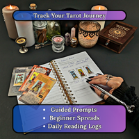 Tarot Learning Set for Beginners – Cards, Wrap & Journal