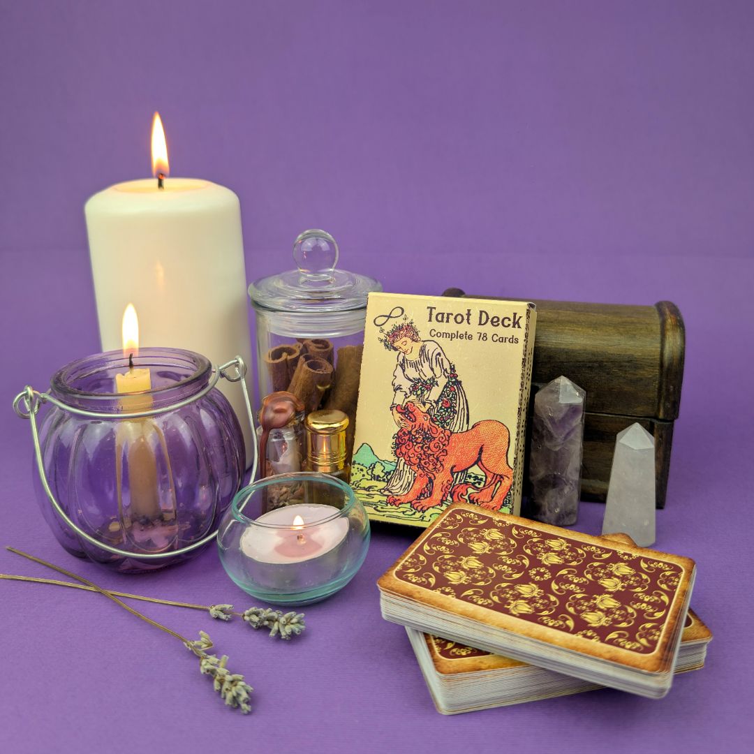 Travel Tarot Deck – Pocket Rider Waite with Guidebook