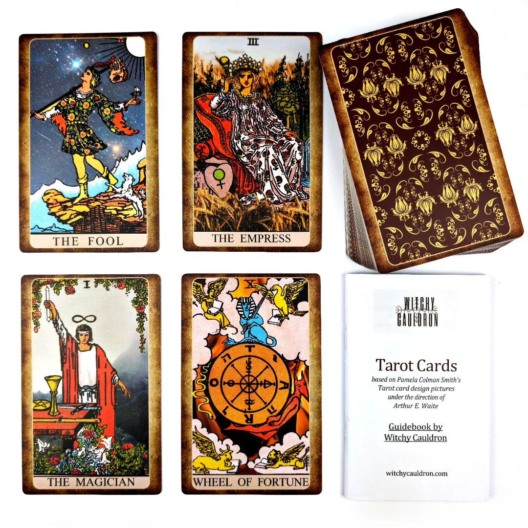 Large Rider Waite Tarot Deck – Upgraded Classic Design