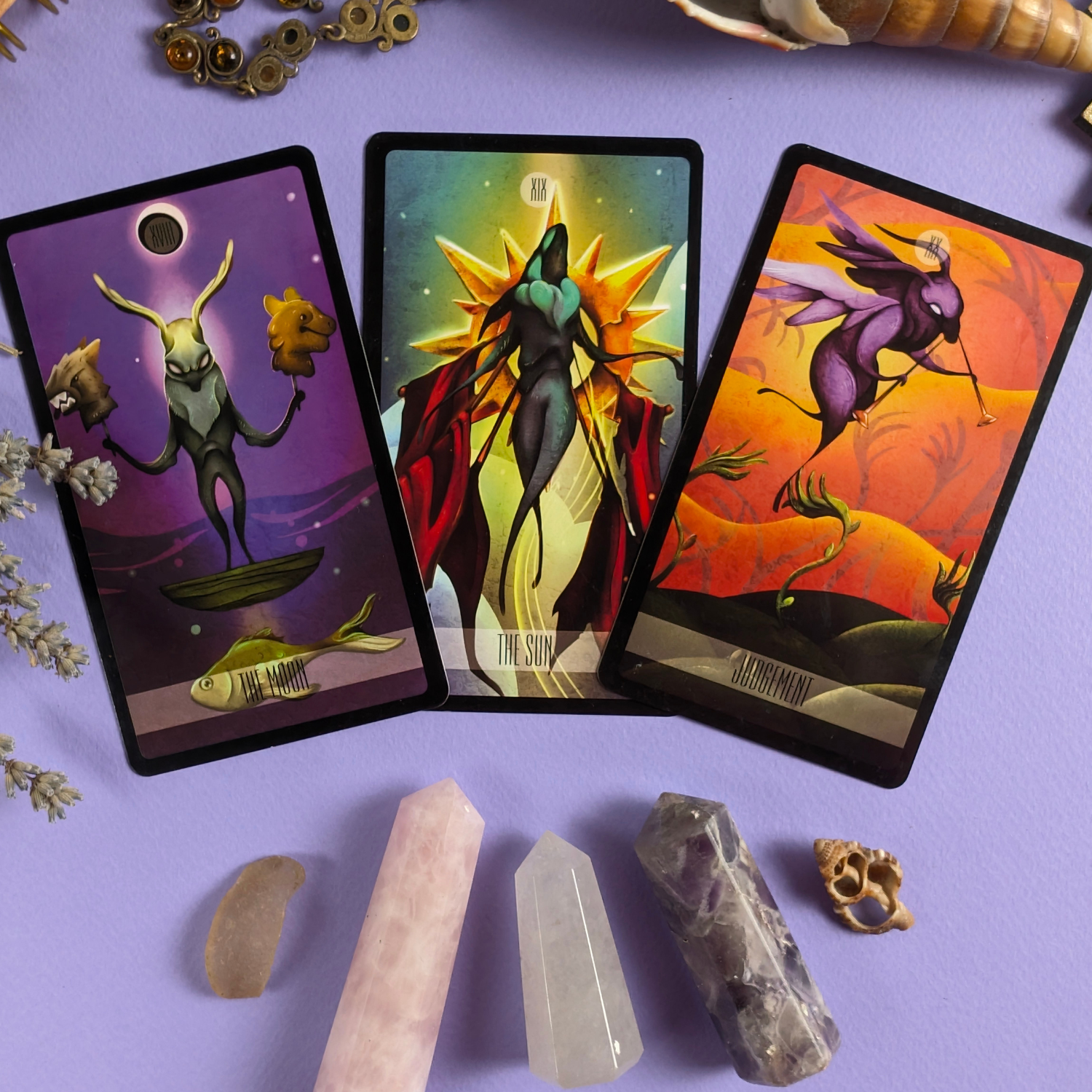 Cartes de Tarot Édition Standard | Cartes de Tarot Lepus avec guide 