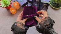 Español Morado Tarot Envoltura con 3 Tiradas de Tarot