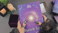 Español Tarot Diario y Planificador con Pegatinas